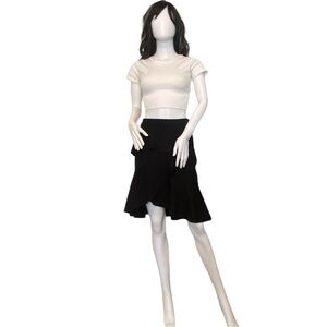 Club Monaco Tiered Ruffle Skirt